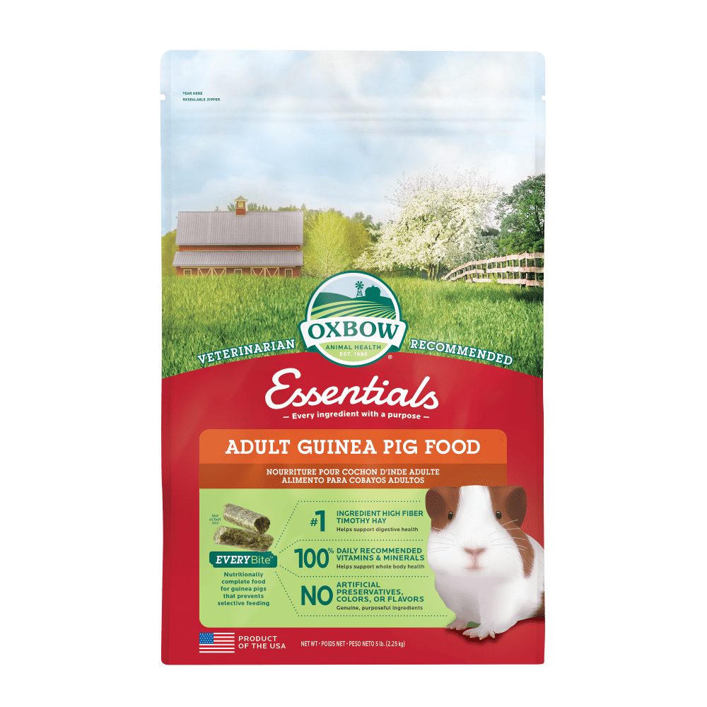 Oxbow Adult Guinea Pig Food 2,27 Kg Alimento per Cavie Porcellini d'India Oxbow Adult Guinea Pig Food 2,27 Kg Alimento per Cavie Porcellini d'India
